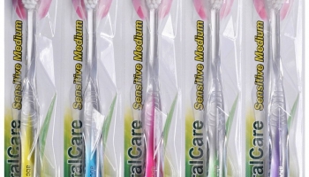 Shaha 5 toothbrush, Non Nylon, Tapered, Soft and Ultra fine bristles