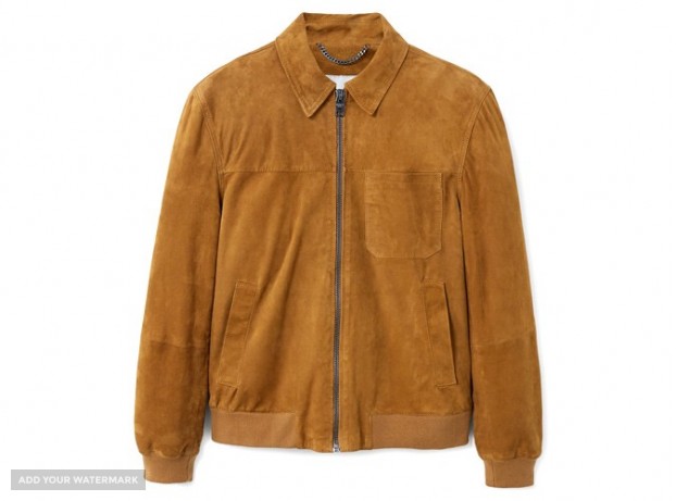 سترة من جلد الغزال